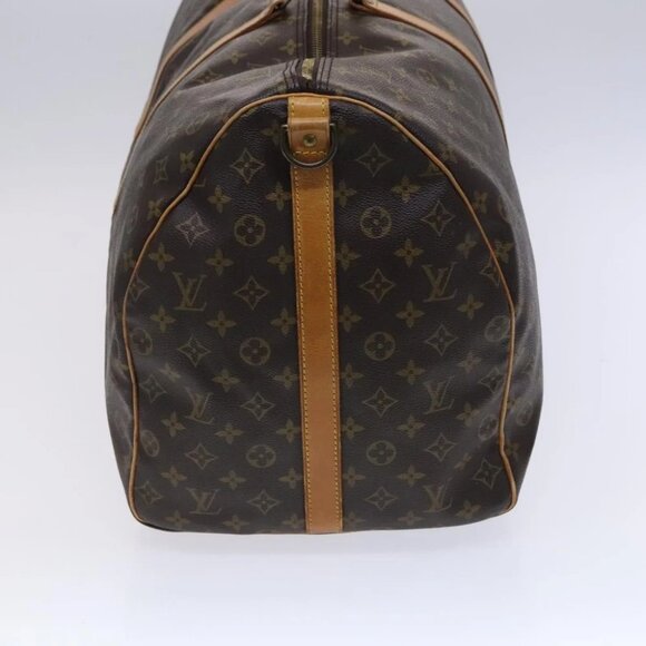 LOUIS VUITTON Monogram Keepall Bandouliere 60 Boston Bag - Picture 5 of 16